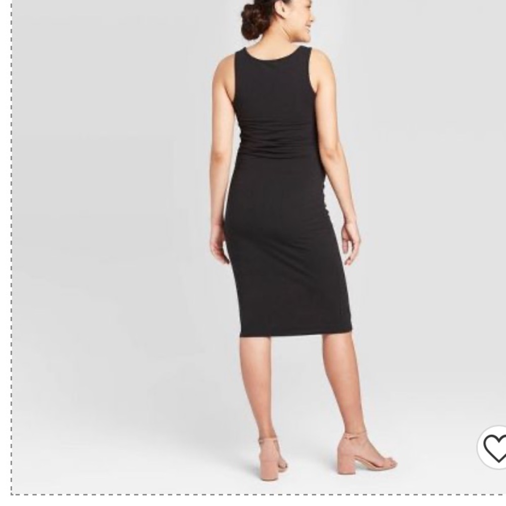 New Isabel maternity sleeveless tee shirt dress size large - Picture 2 of 8